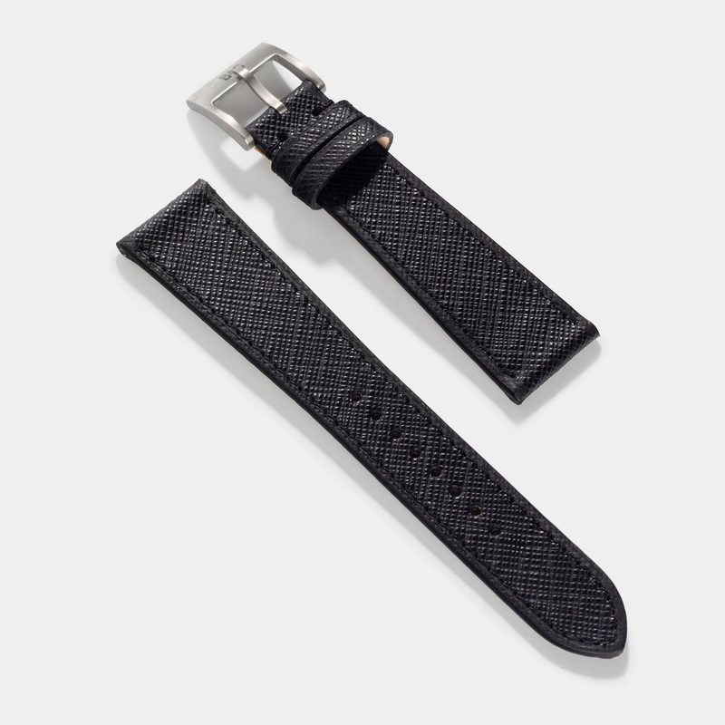 The Barcelona Saffiano Leather Watch Strap – Jubilee Edition