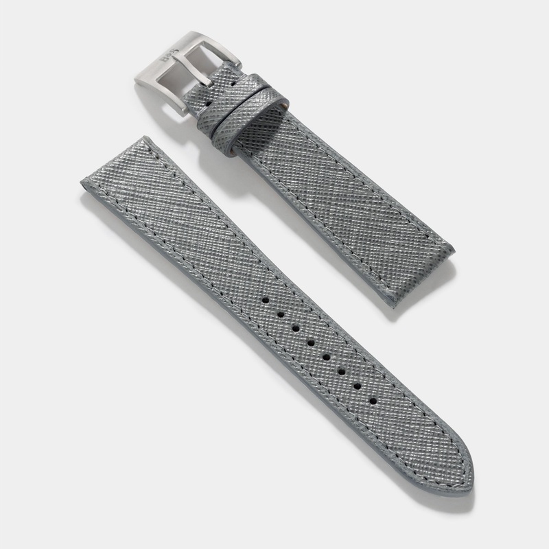 The Milano Saffiano Leather Watch Strap – Jubilee Edition