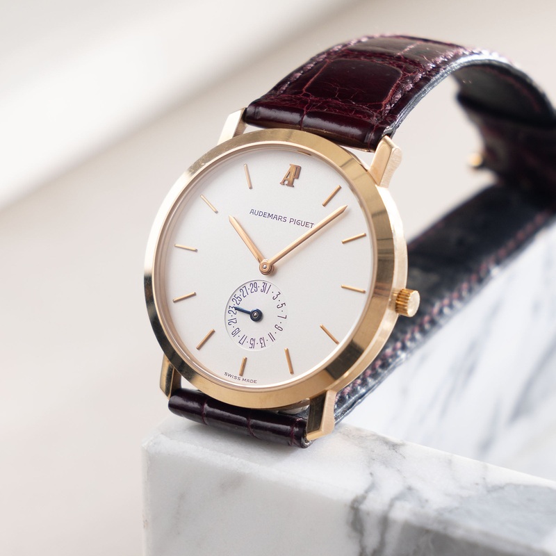 Audemars Piguet “Classique” Dress Watch in 18k Rose Gold