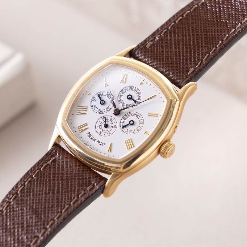 Audemars Piguet John Schaeffer Triple Calendar 258700BA in 18k Yellow Gold
