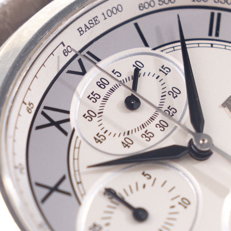 Audemars Piguet Millenary Chronograph ref 25822ST two -tone silver dial with box