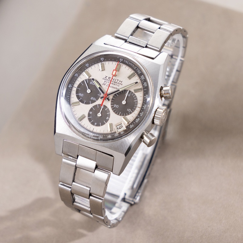 Zenith El primero A384 Panda Tropical Dial” with Gay Frres Ladder Bracelet