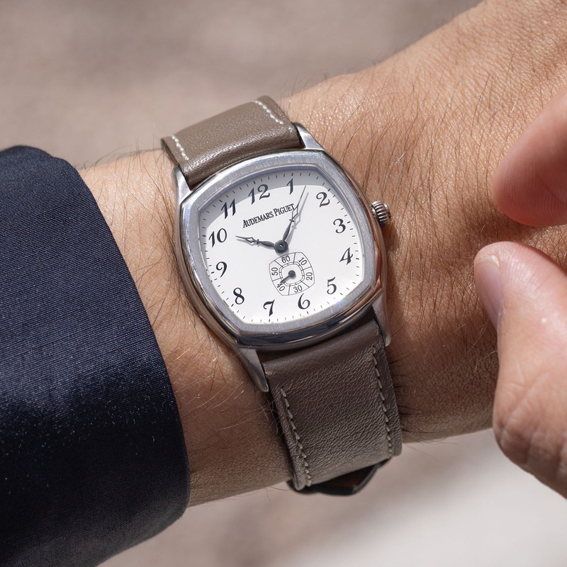 Audemars Piguet  “John Schaeffer” 14994BC White “Breguet Numerals” Dial  in 18k White Gold