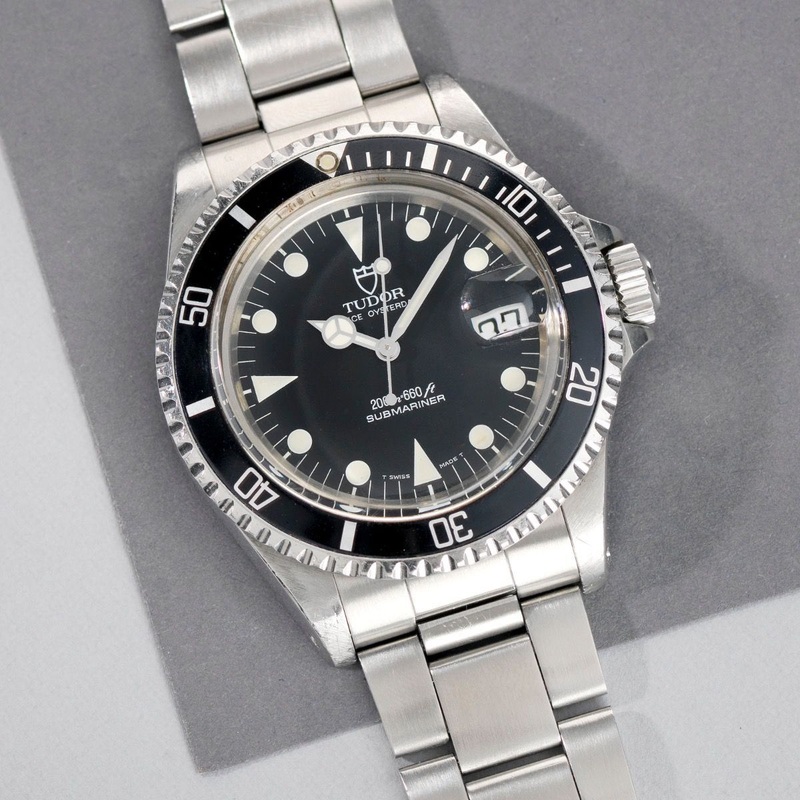 Tudor Submariner Black Dial Reference 79090