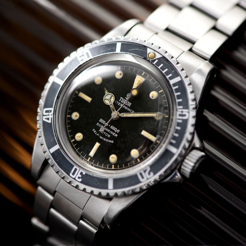 Tudor Submariner Ref 7928 Gilt Chapter Ring Original Owner