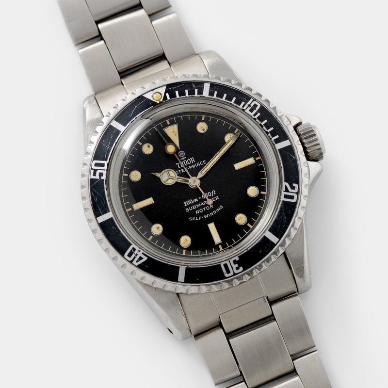 Tudor Submariner Ref 7928 Gilt Chapter Ring Original Owner
