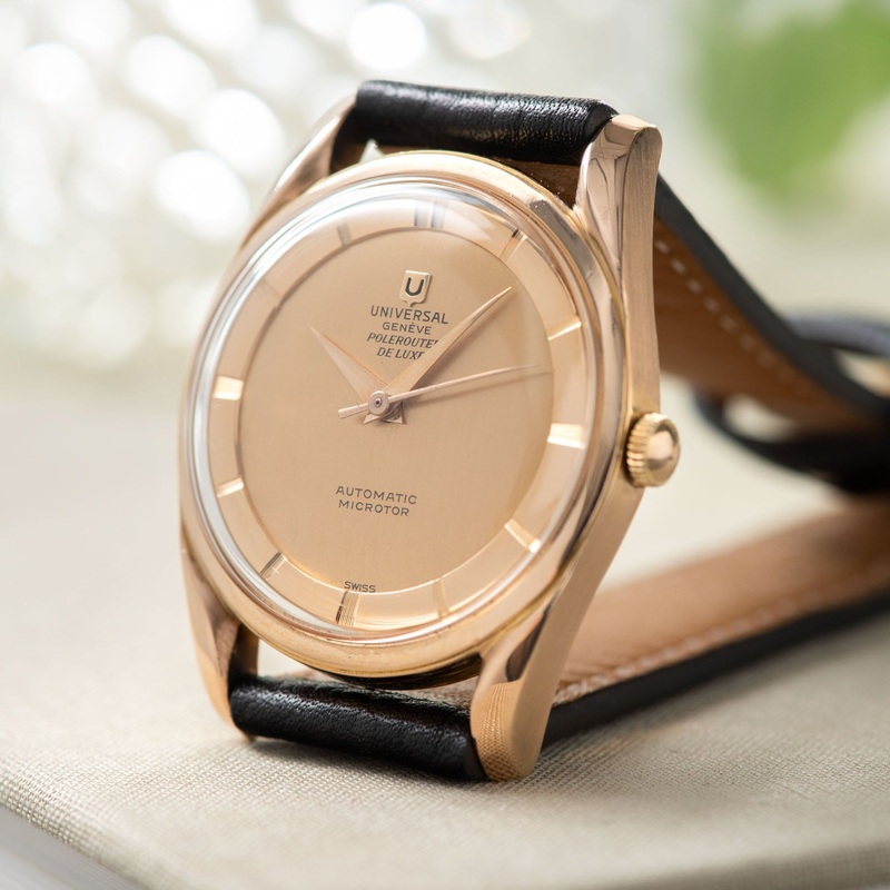 Universal Geneve Polerouter Deluxe Red Gold 103571