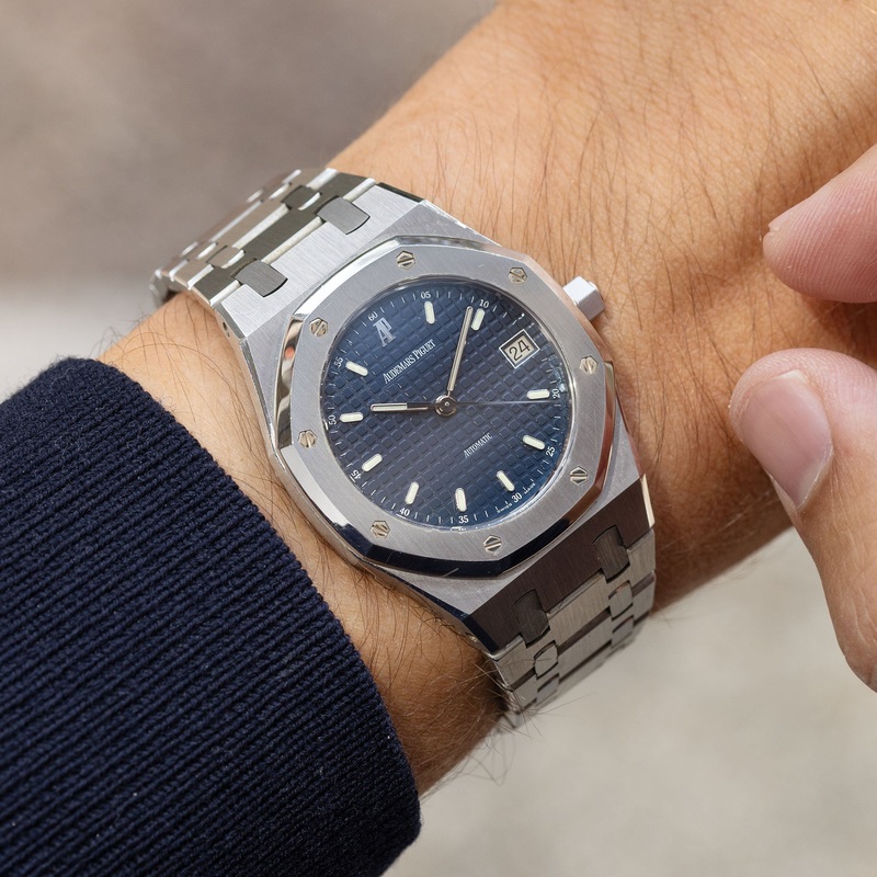 Audemars Piguet Royal-Oak 14790ST Mk3 Blue Dial