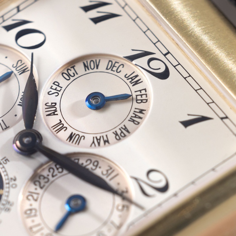 Audemars Piguet Quantime Perpetual Edward Piguet Cream Dial in 18k yellow gold ref. 25682BA