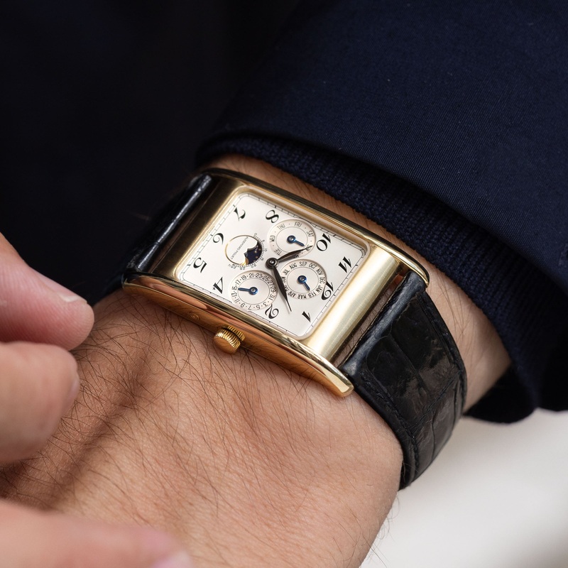 Audemars Piguet Quantime Perpetual Edward Piguet Cream Dial in 18k yellow gold ref. 25682BA