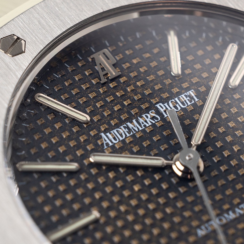 Audemars Piguet Royal-Oak 14790ST Tropical MK2 Dial with Box Extract of Archives and Service Papers