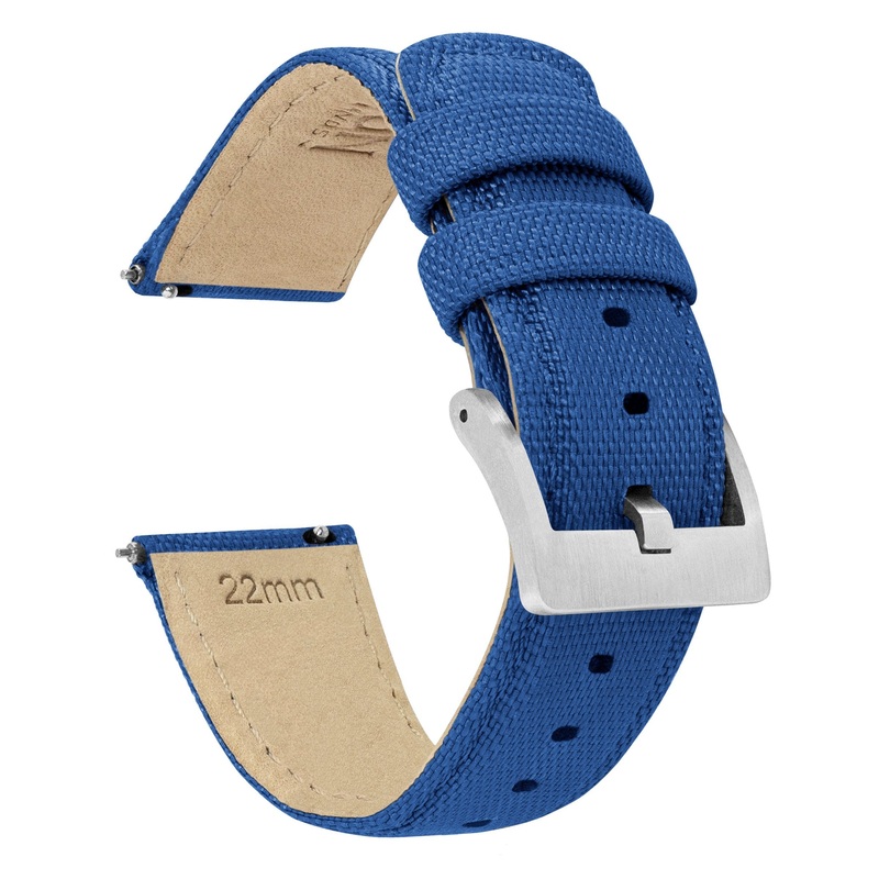 Withings Nokia Activite And Steel Hr Sailcloth Quick Release Royal Blue Watch Band