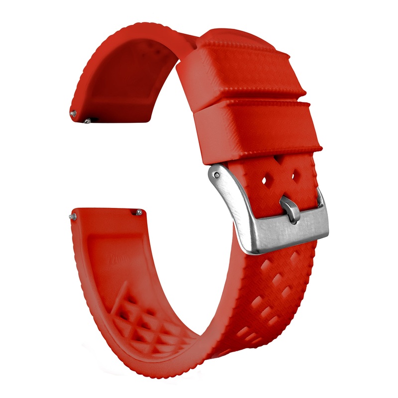 Withings Nokia Activite And Steel Hr Tropical Style Crimson Red Watch Band