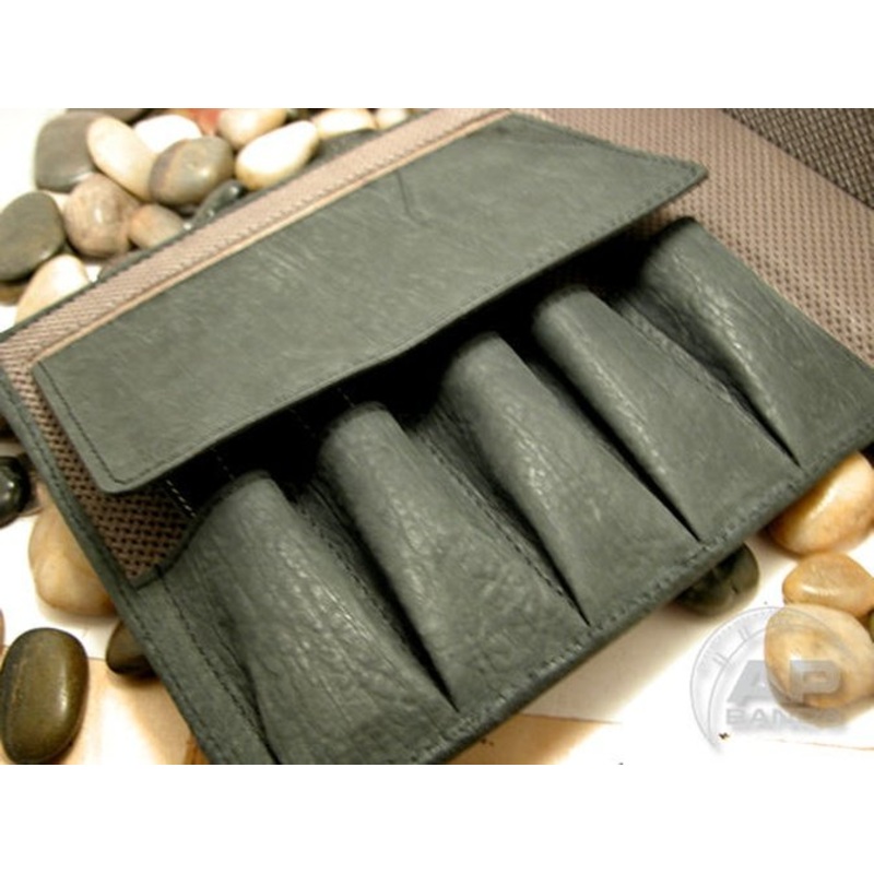 AP Bands Strap and Tool Carrying Storage Case In Chalkboard Black Black