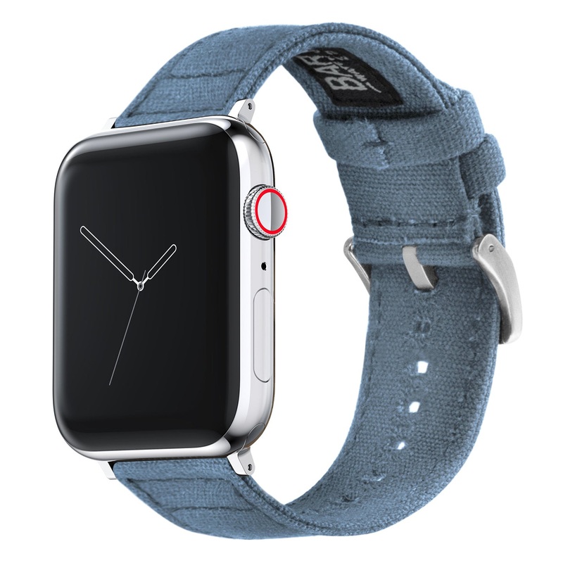 Apple Watch Canvas Nantucket Blue Watch Band