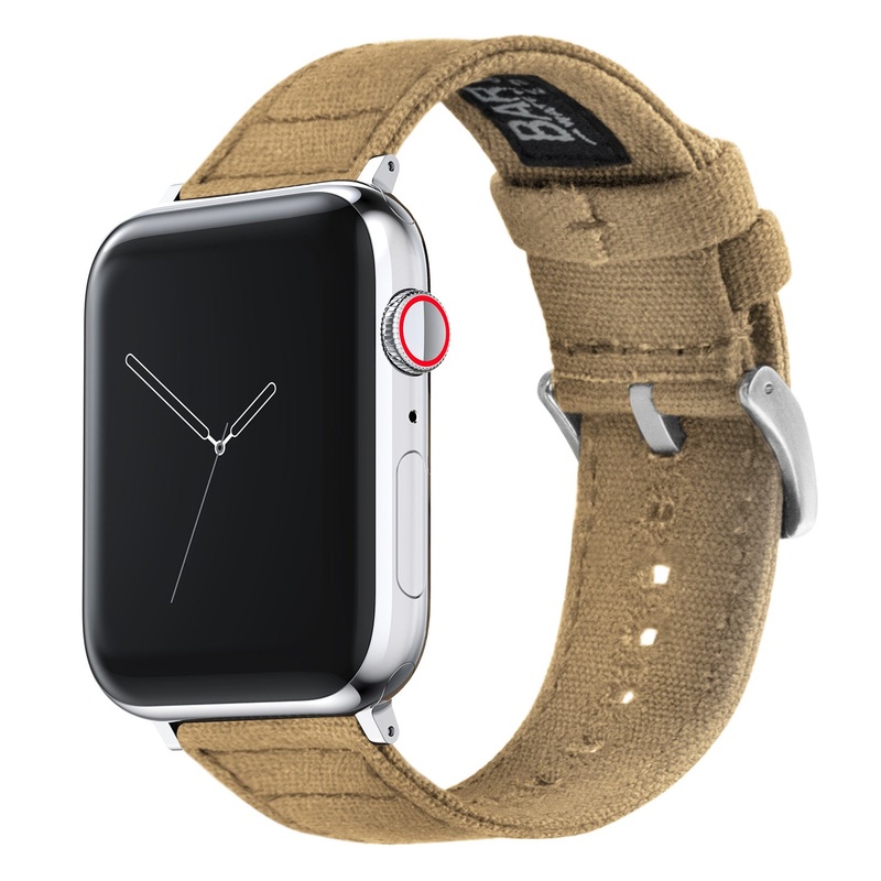 Apple Watch Khaki Canvas Watch Band