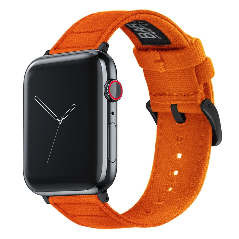 Apple Watch Pumpkin Orange Canvas Watch Band