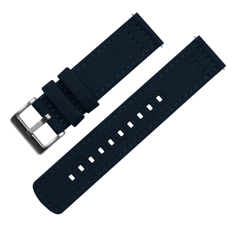 Garmin vvoactive 5, 6, Trend, Sport – Canvas Navy Blue Watch Band