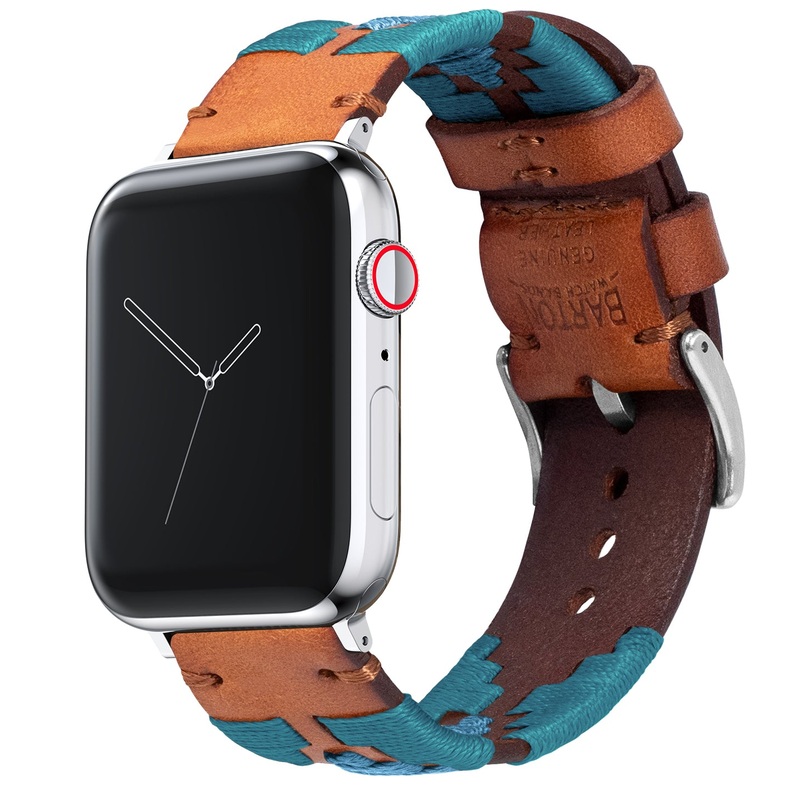 Apple Watch Turquoise Sky Blue Gaucho Watch Band