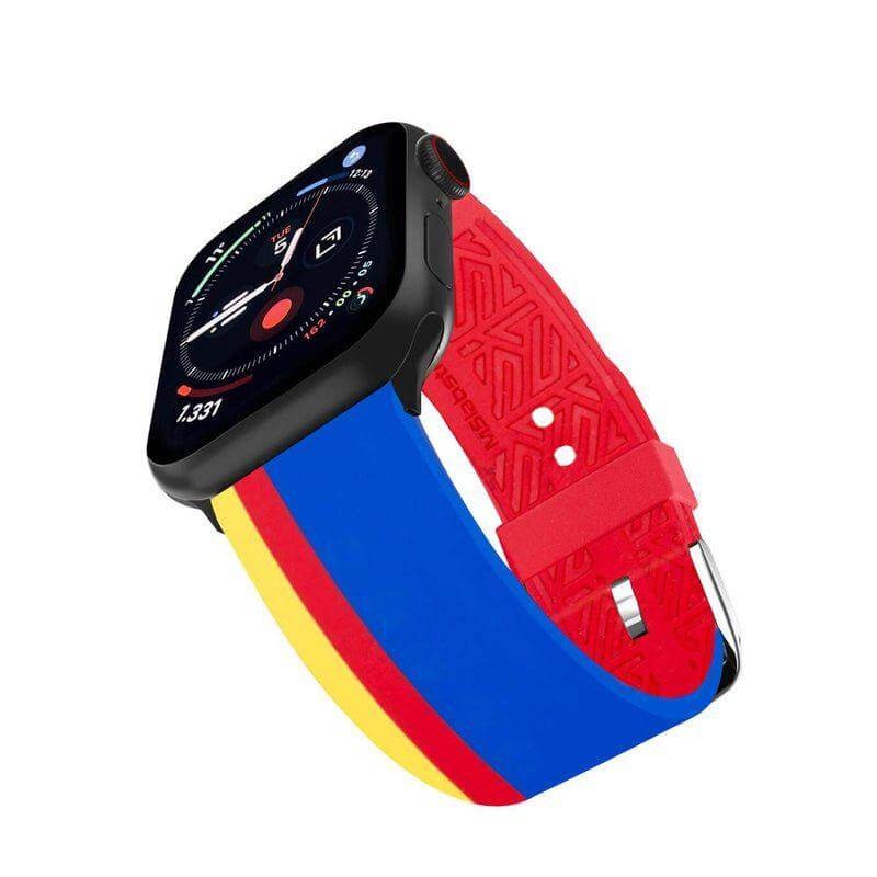 Outdoor Apple Watch Band  Durable Bio Rubber for All-Day Wear Blue